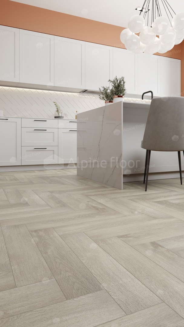 SPC ламинат Alpine Floor Parquet LVT Дуб Фантазия 590x118x2,5 мм, ECO 16-1