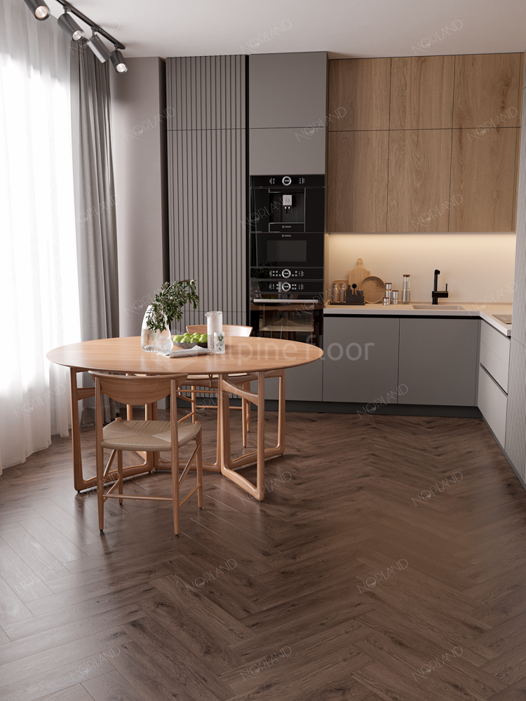 Виниловый ламинат Norland Lagom Parquet LVT Sterk 590x118x2 мм, 1034-9