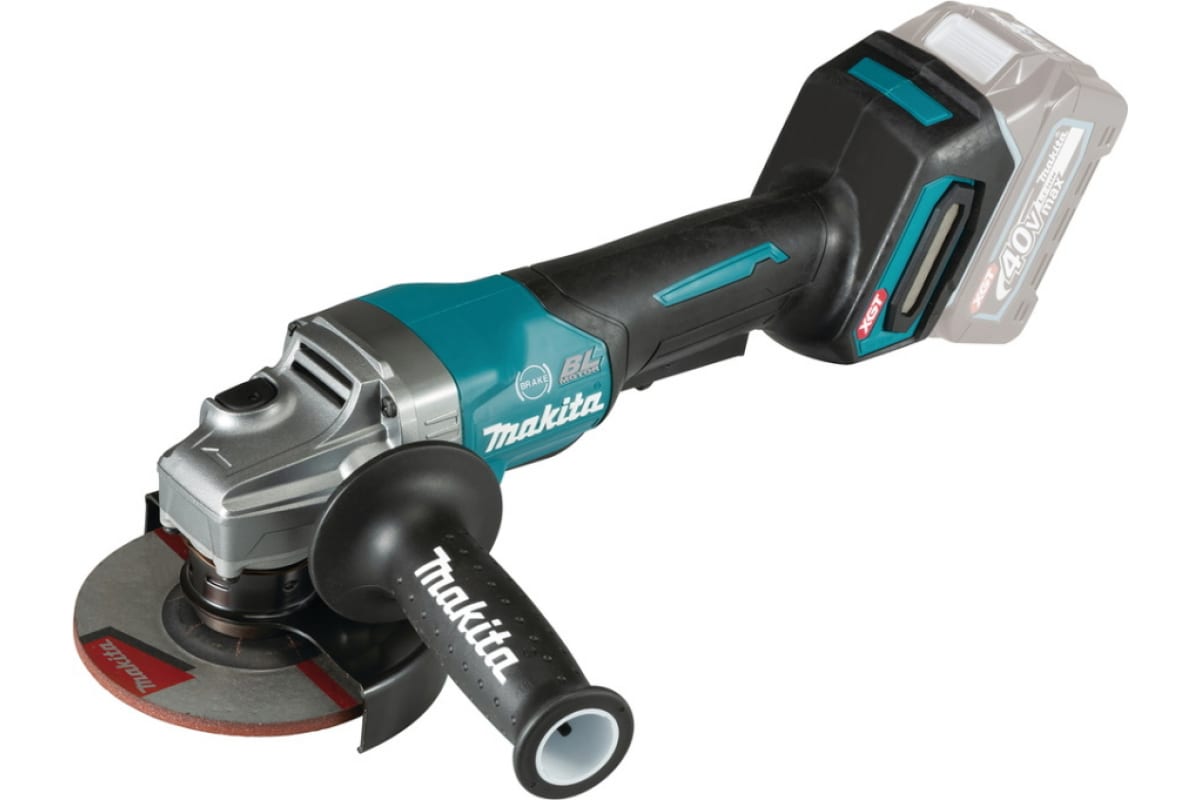 Аккумуляторная угловая шлифовальная машина Makita XGT GA013GZ