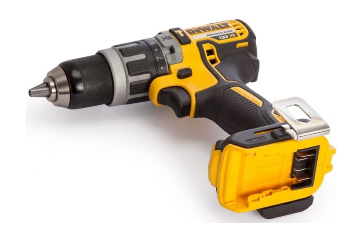 Ударная дрель-шуруповерт DeWalt DCD796NT