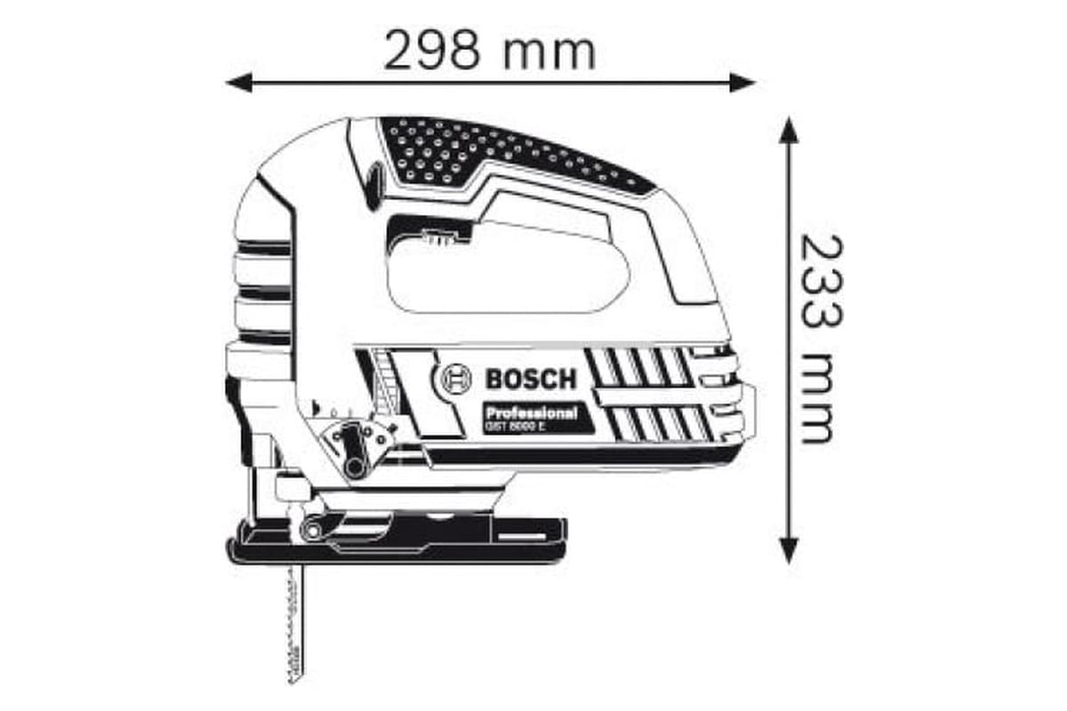 Лобзик Bosch GST 8000 E 060158H000