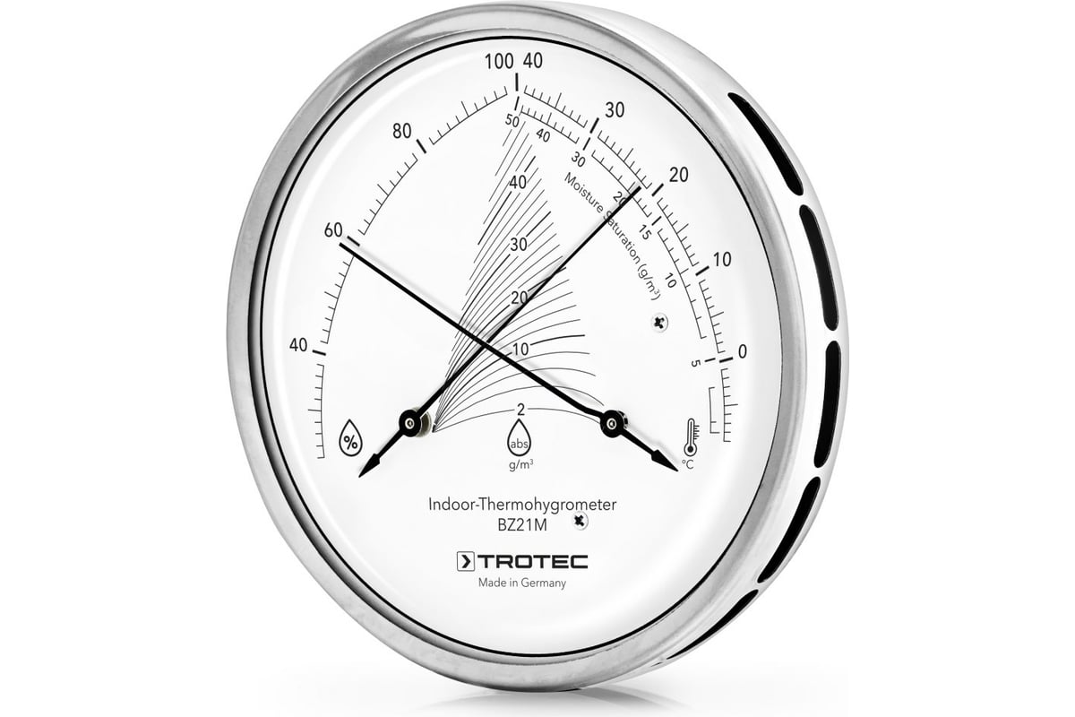 Механический термогигрометр Trotec BZ21M 3510205018