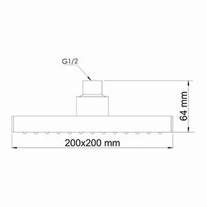 Душевой набор WasserKRAFT Donau A12028