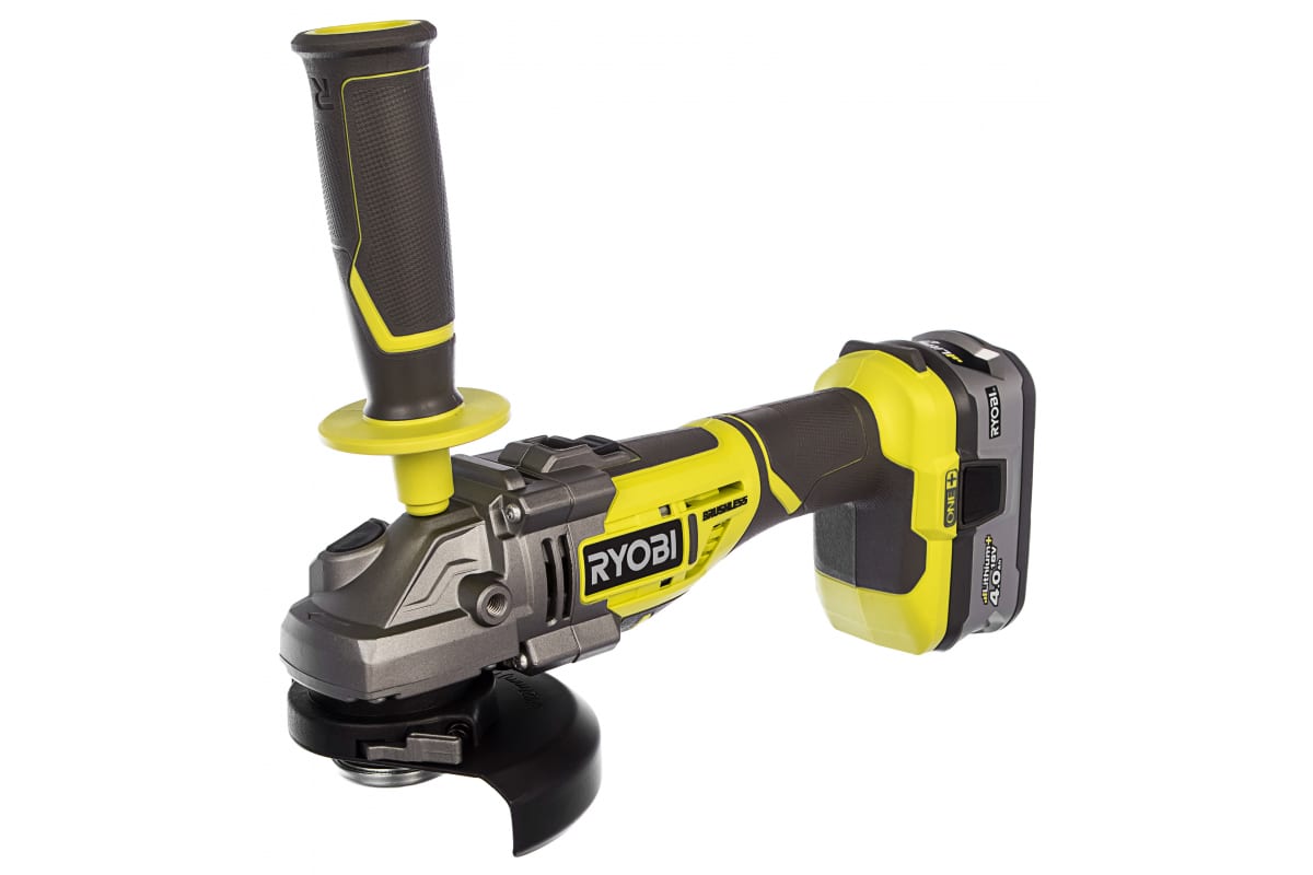 Бесщеточная углошлифмашина Ryobi ONE+ R18AG7-140S 5133004231