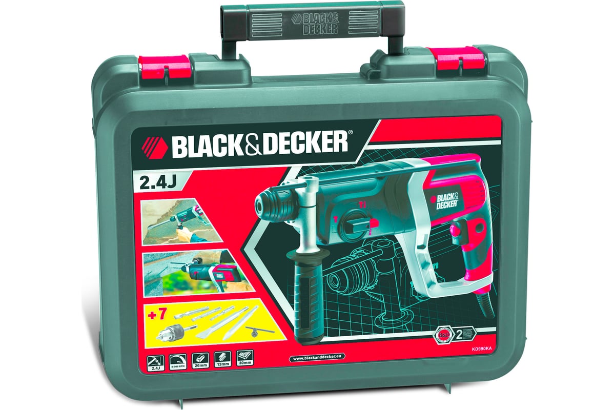 Перфоратор Black&Decker KD990KA