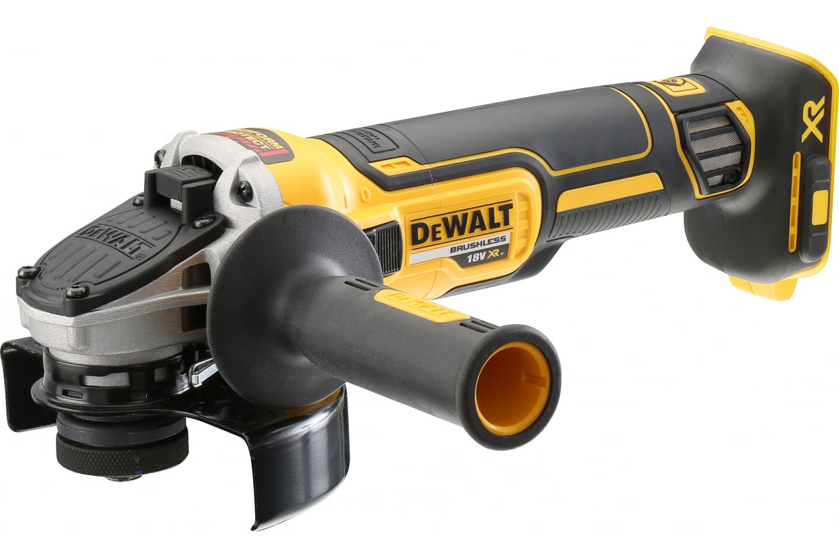 Бесщеточная угловая шлифмашина DeWalt DCG405NT