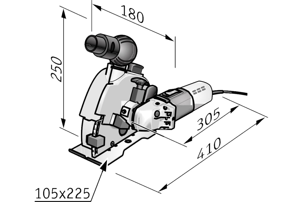 Штроборез Flex MS 1706 FR Set 329673