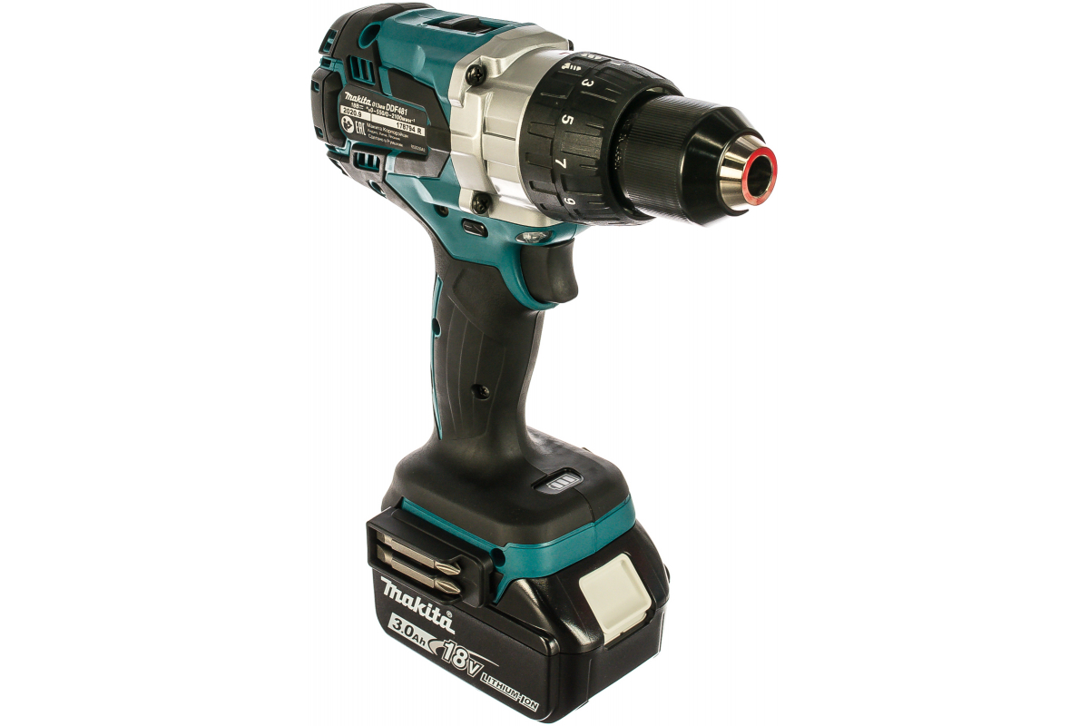 Аккумуляторная дрель Makita LXT DDF481RF