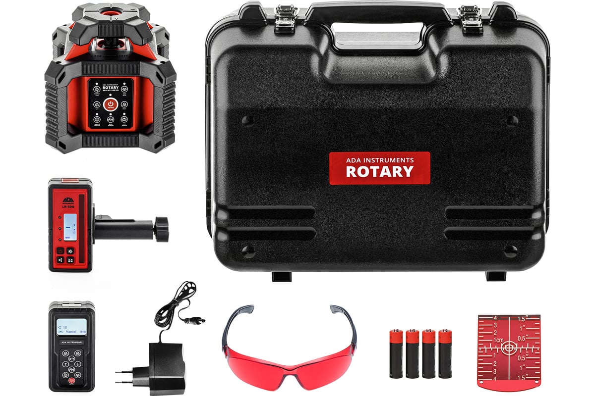 Профессиональный лазерный нивелир ADA ROTARY 500 HV SERVO А00578