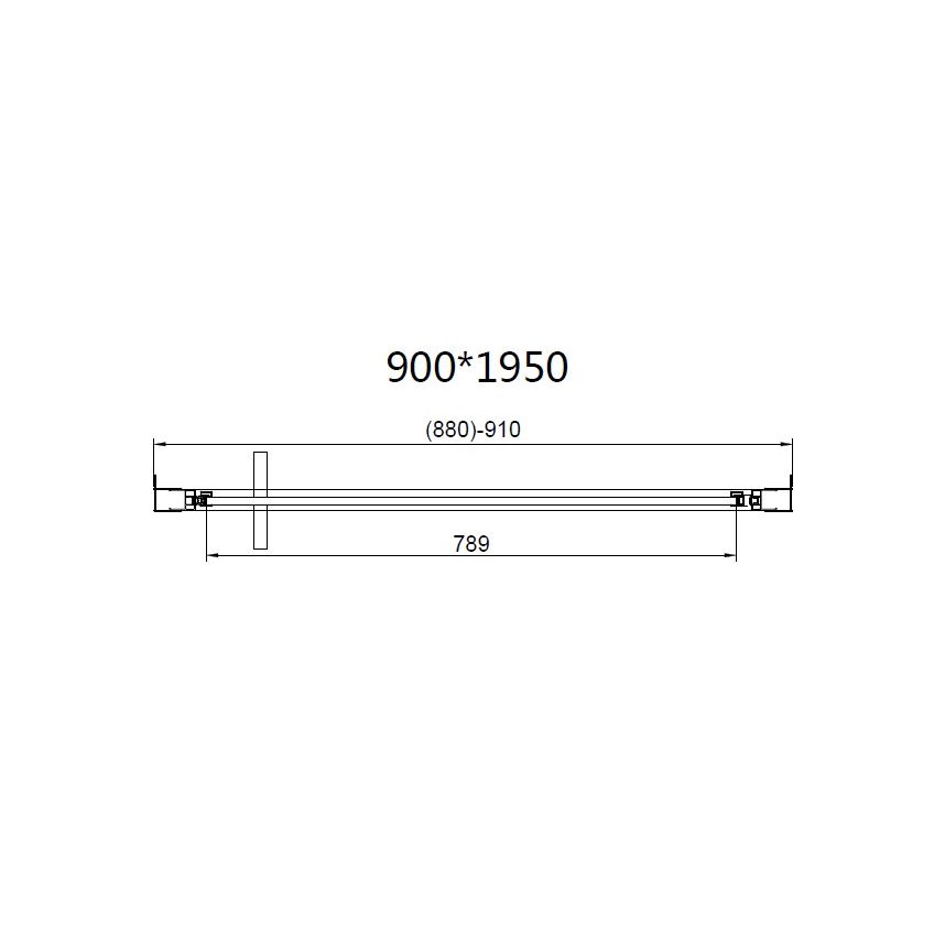 Душевой уголок Vincea Slim 8mm VSR-4SLP9090CLG 90x90 брашированное золото, прозрачный