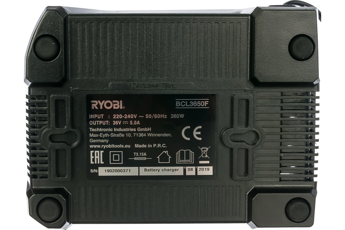 Зарядное устройство 36 В Ryobi BCL3650F 5133002417