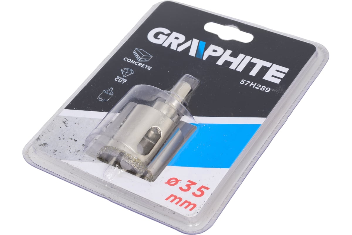 Сверло по керамической плитке 35 мм Graphite 57H289