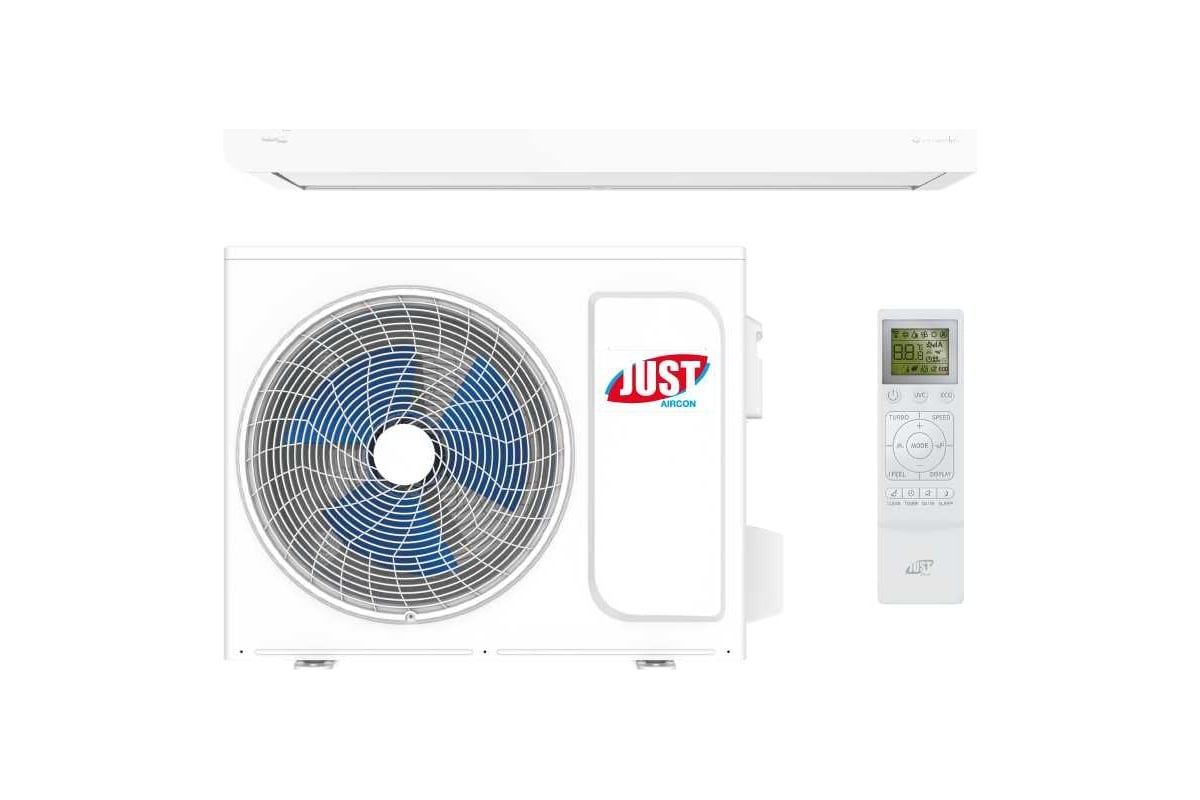 Сплит-система JUST Aircon JAE-07HPSA/MB+JAEO-07HPSA/MB 4640277100865/4640277102135