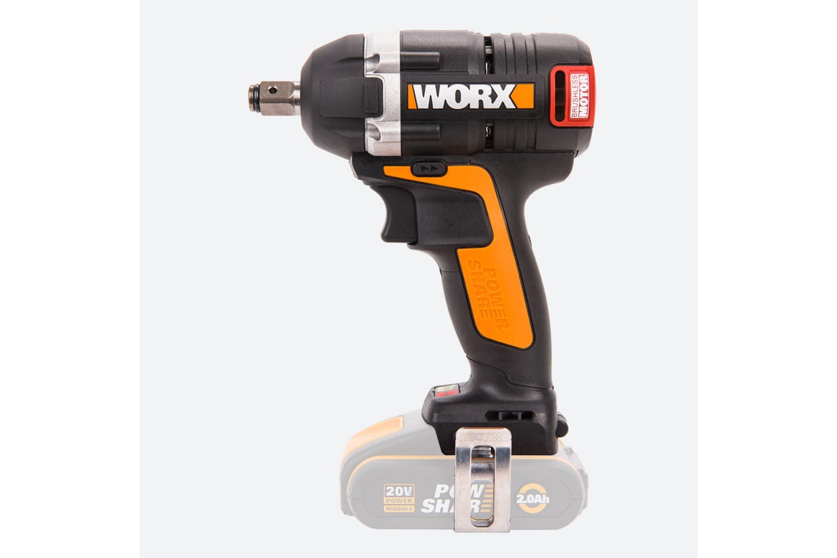 Аккумуляторный бесщеточный гайковерт Worx WX279.9