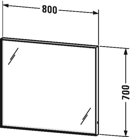 Мебель для ванной Duravit L-Cube 83 2 ящика коричневая сосна