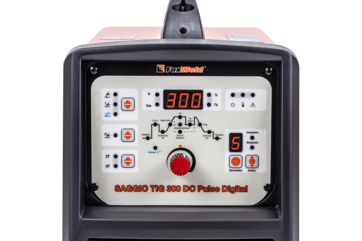 Аппарат аргонодуговой сварки Foxweld SAGGIO TIG 300 DC Pulse Digital 6134