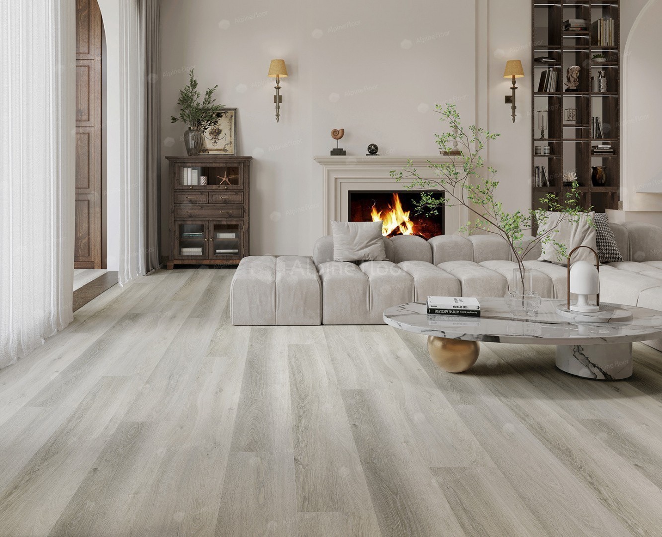 SPC ламинат Alpine Floor Premium XL Дуб Дия 1800x229x8 мм, ECO 7-23 ABA New