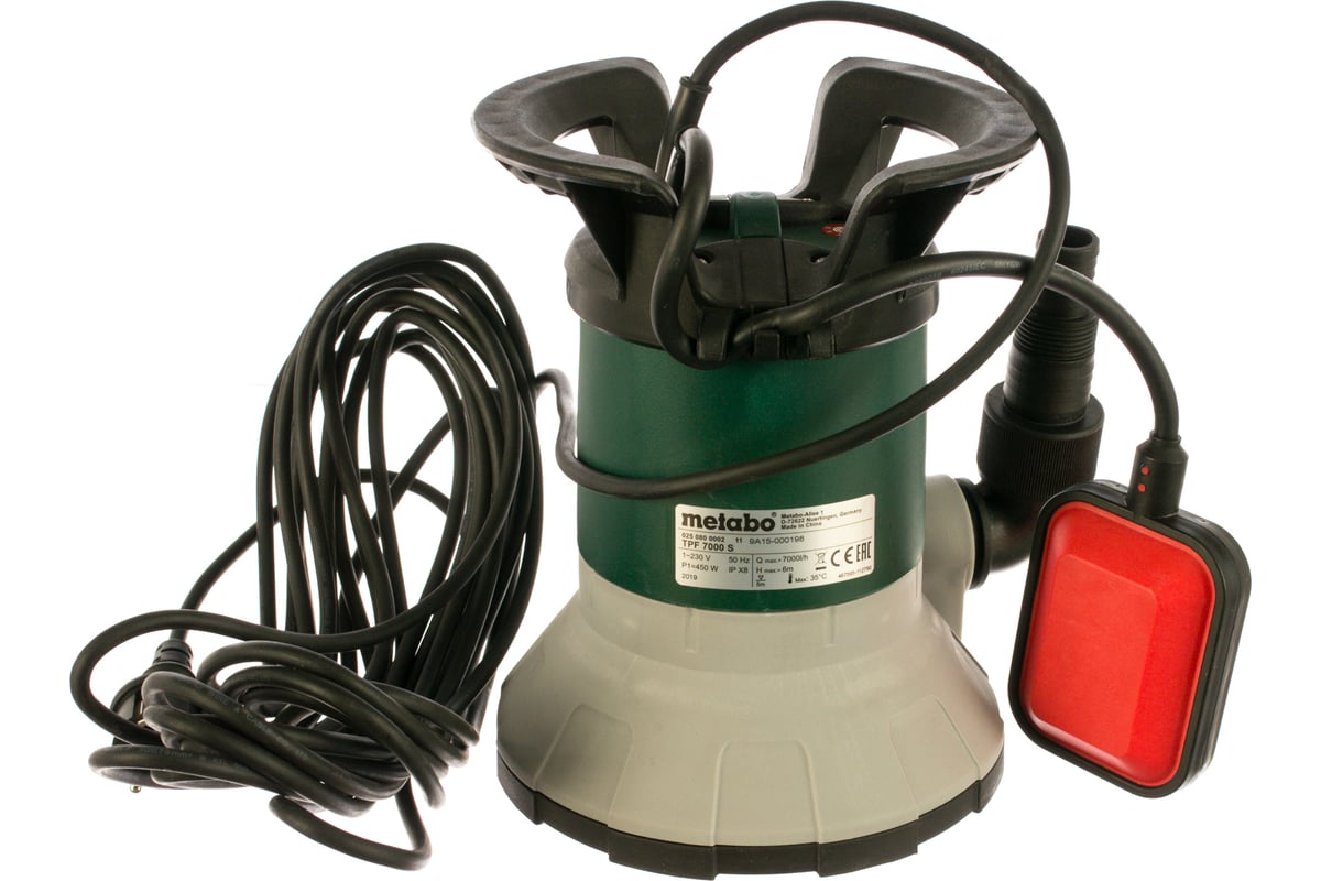 Погружной насос Metabo TPF 7000 S 0250800002