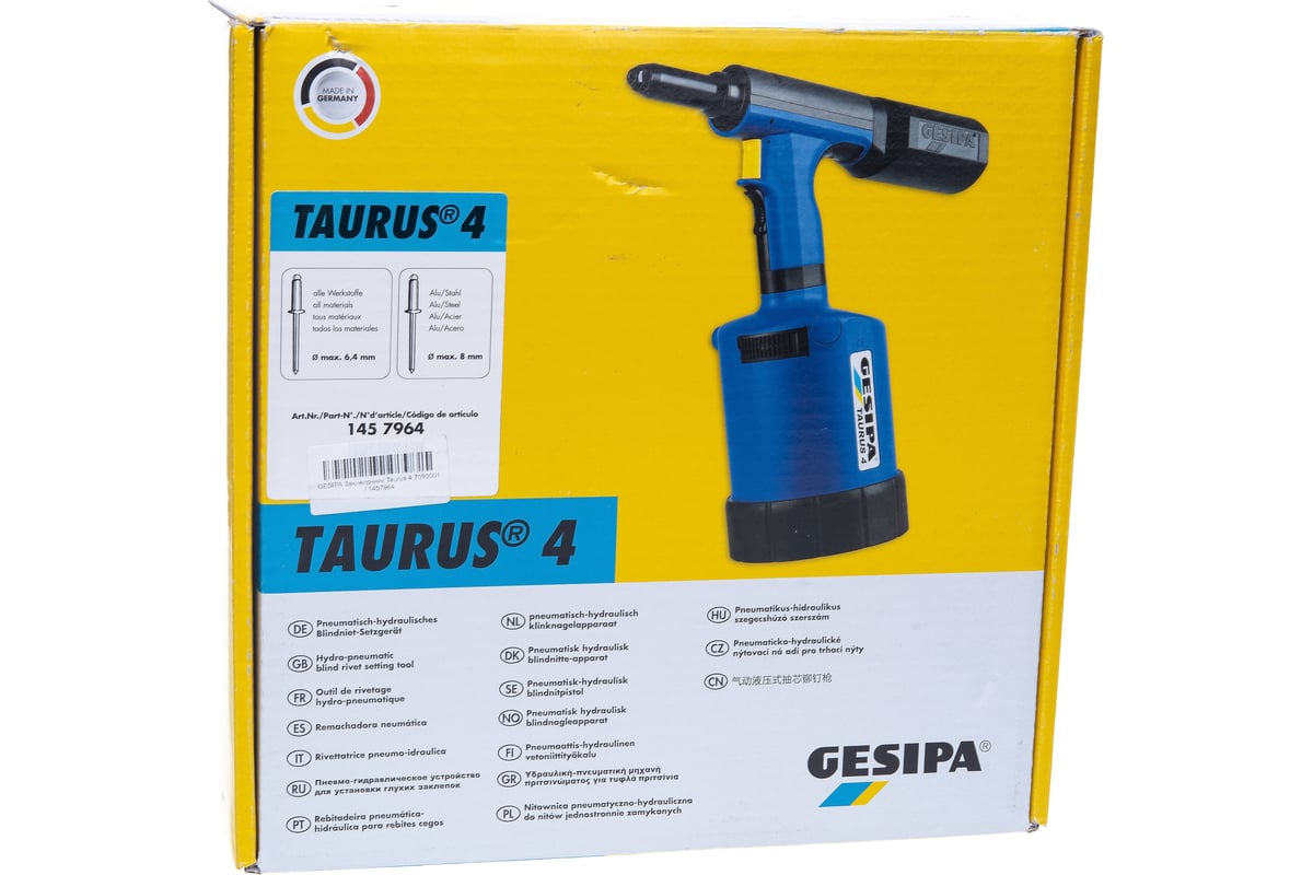 Заклепочник Gesipa Taurus 4 7590001/1457964