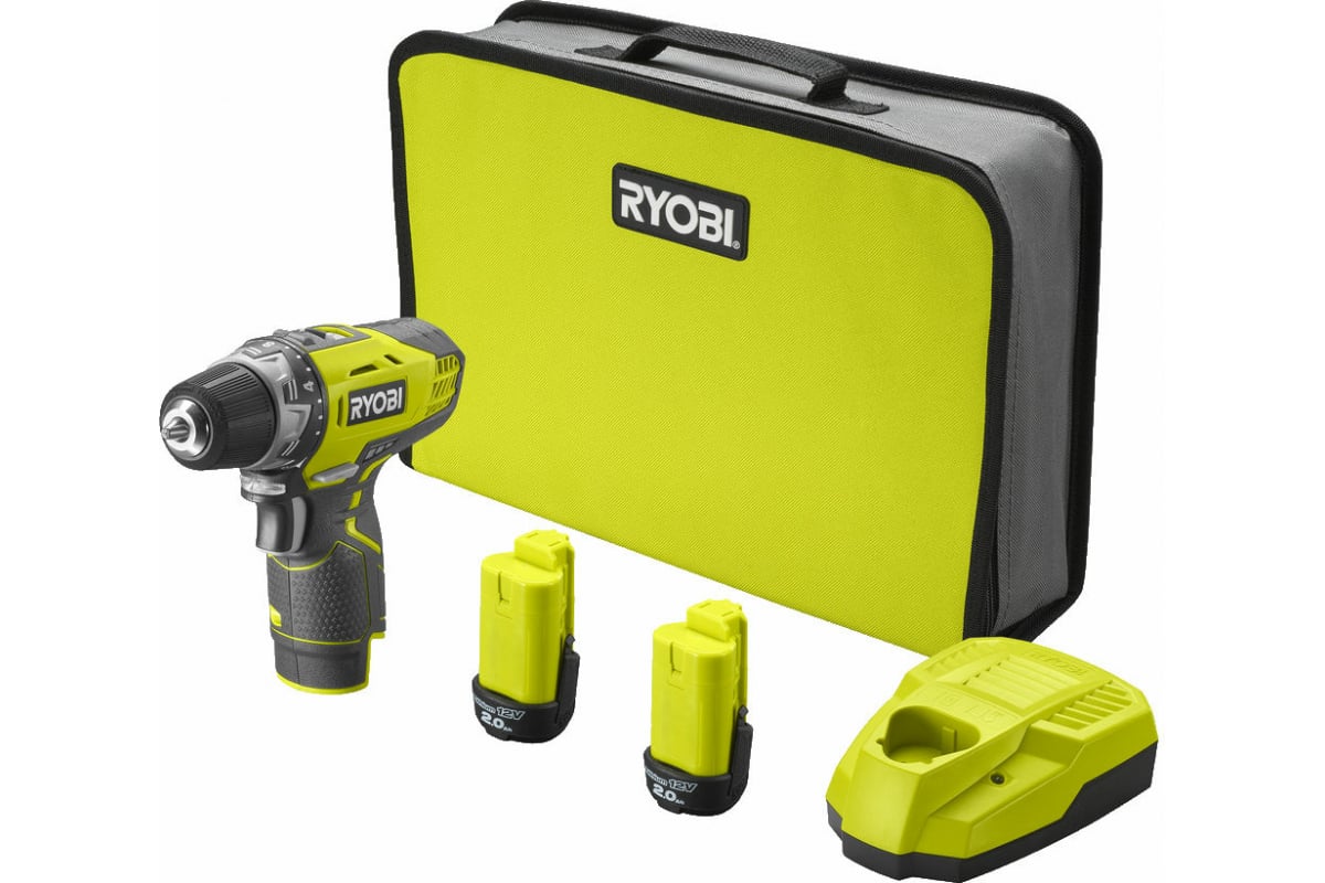 Дрель-шуруповерт Ryobi R12DD-220S 5133005063