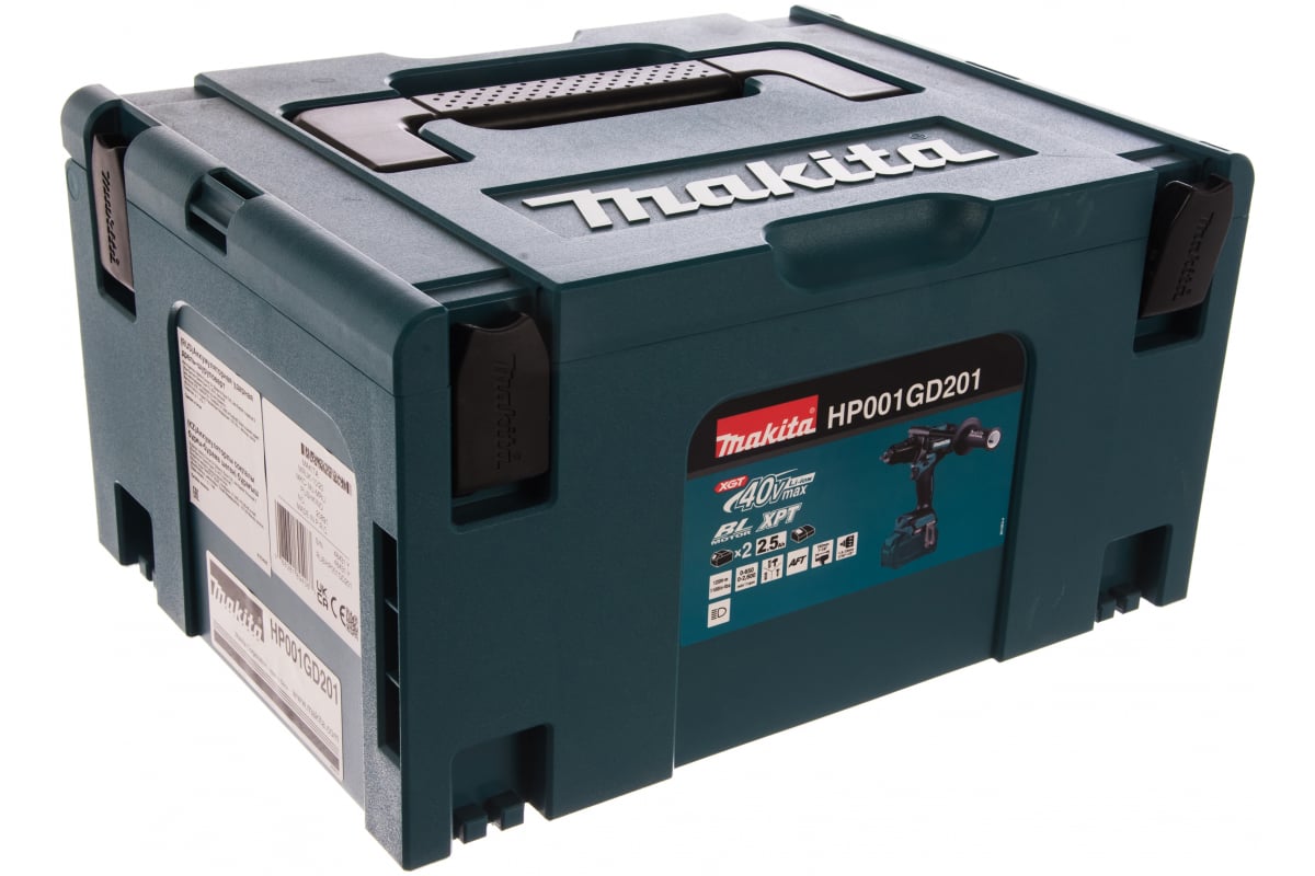 Аккумуляторная дрель-шуруповерт Makita HP001GD201