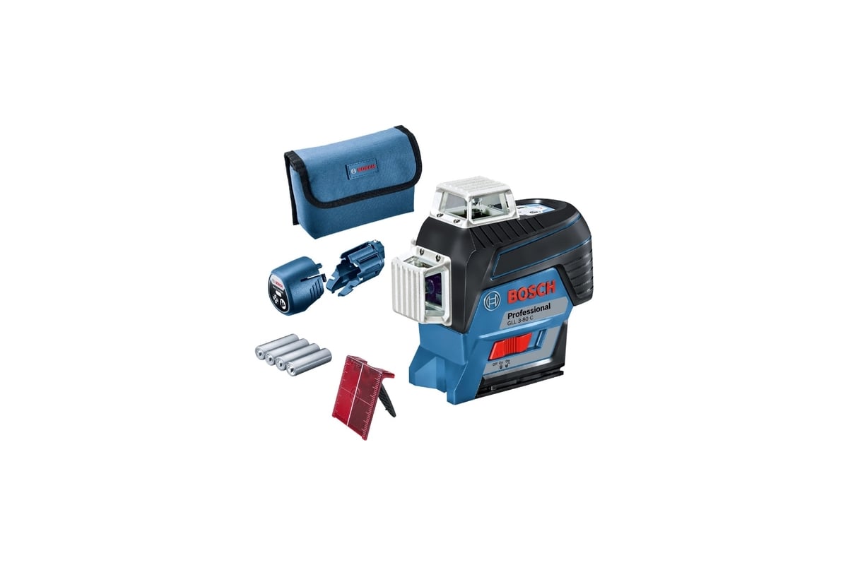 Лазерный нивелир Bosch GLL 3-80 C Professional 0.601.063.R00