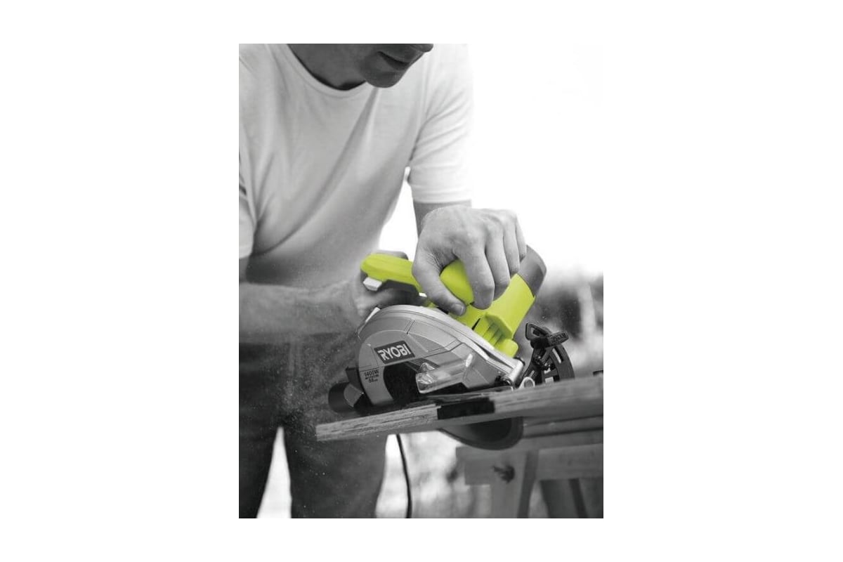 Дисковая пила с лазером Ryobi RCS1600-KSR 5133003387