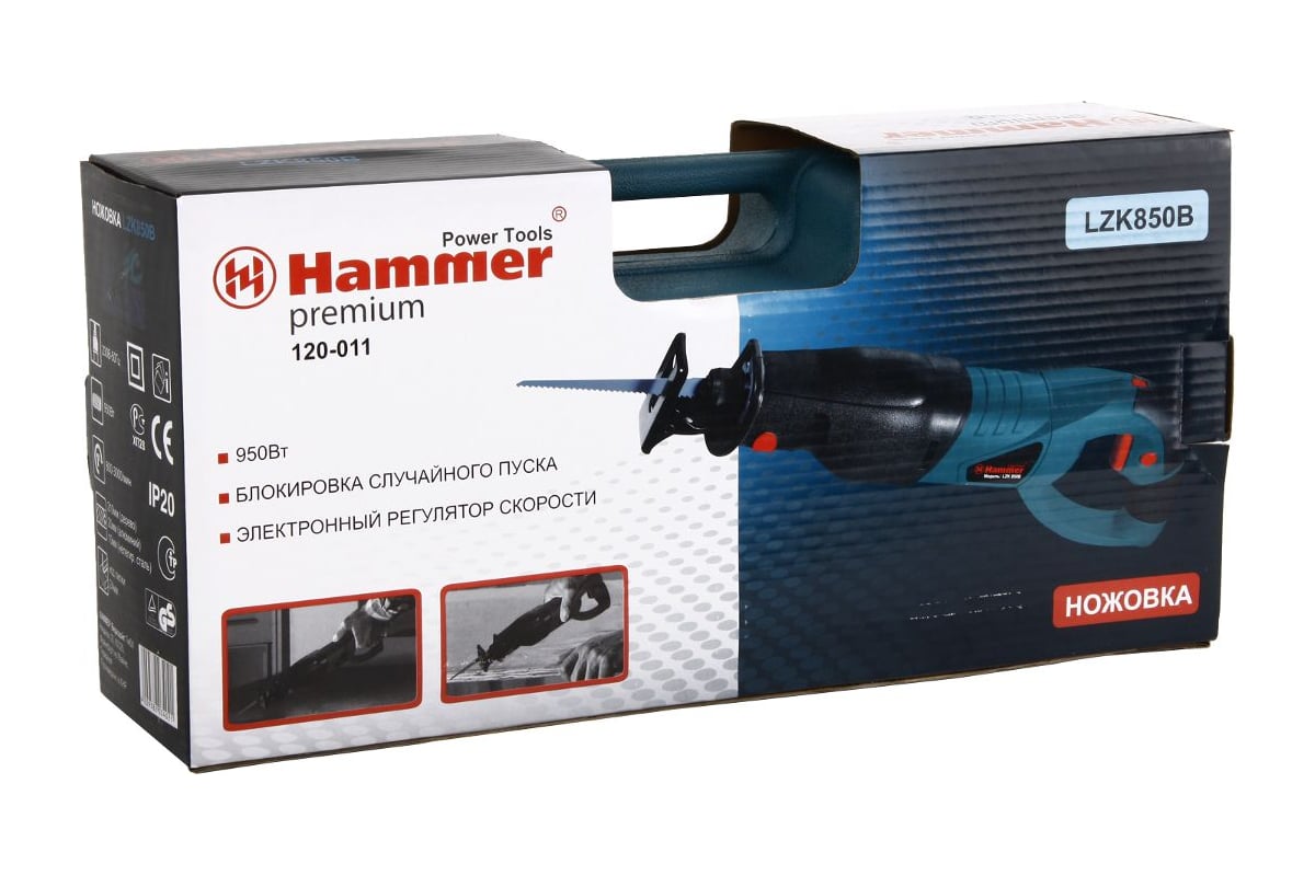 Сабельная пила Hammer LZK850B PREMIUM 38167