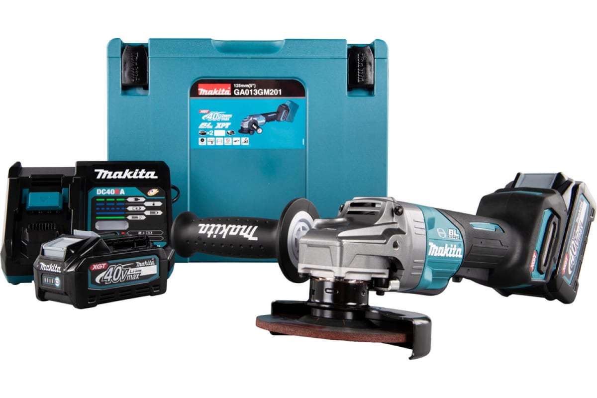 Угловая шлифовальная машина Makita XGT GA013GM201 199372