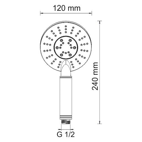 Душевой набор WasserKRAFT A16067WHITE белый