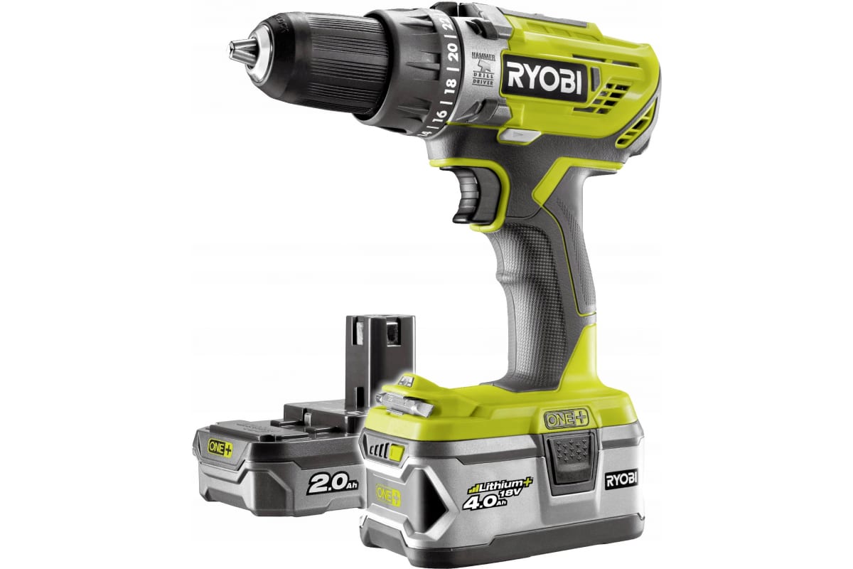 Ударная дрель-шуруповерт Ryobi ONE+ R18PD3-242S 5133003820