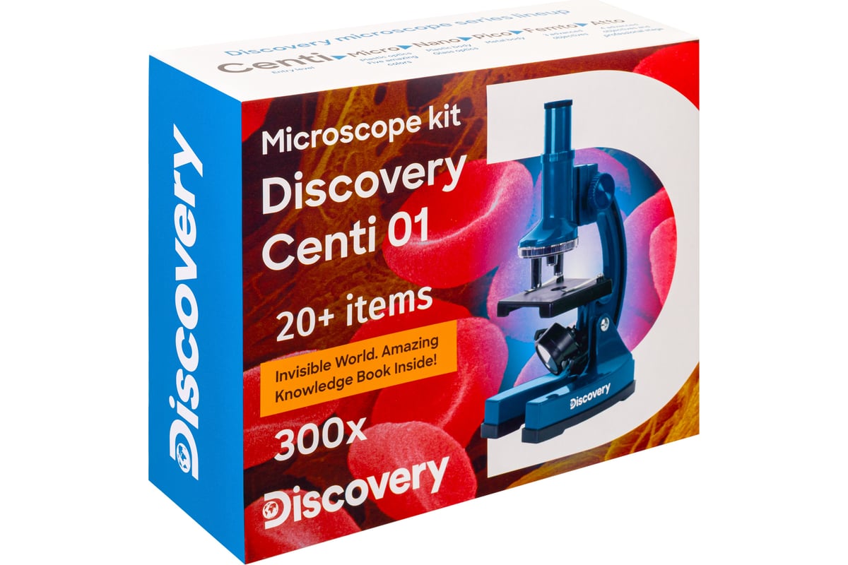 Микроскоп Discovery Centi 01 с книгой 78238