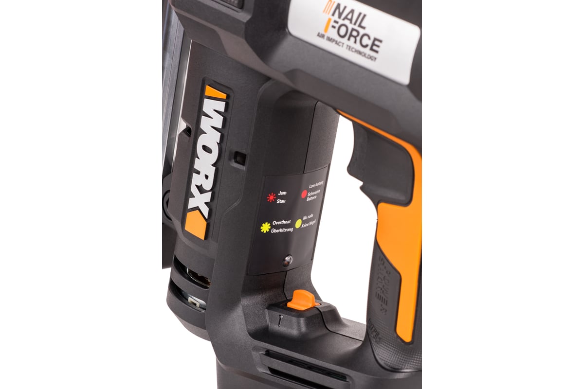 Аккумуляторный гвозде-скобозабиватель Worx WX840