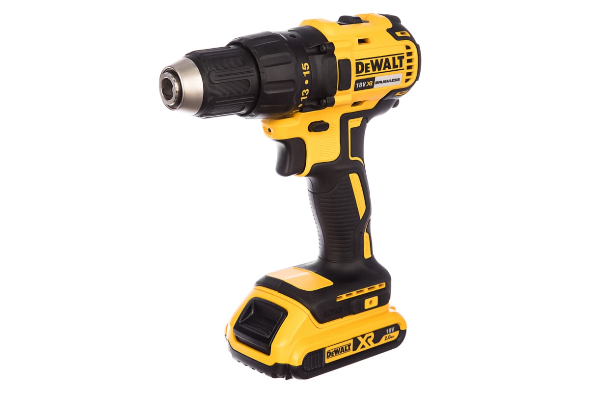 Беcщеточная дрель-шуруповерт DeWalt DCD777D2T