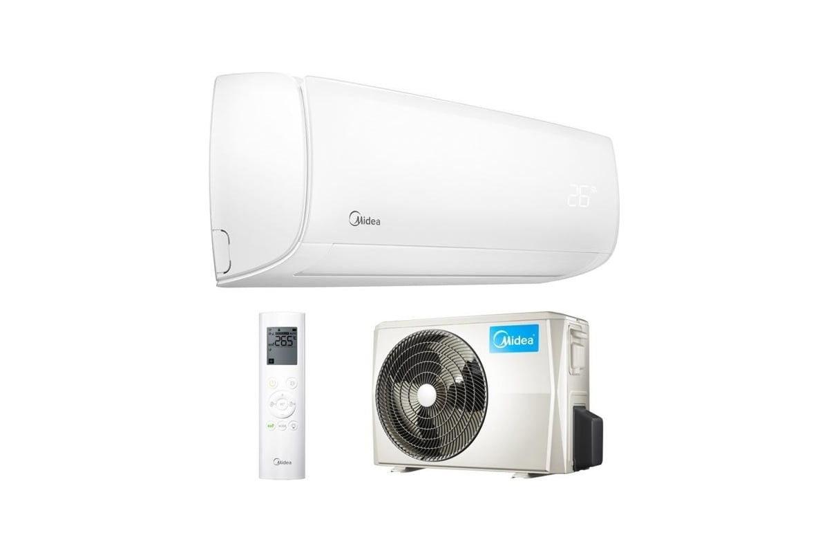 Умный кондиционер Rubetek Midea MSMBA-07HRN1+ RM-3712