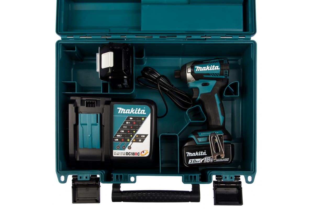 Аккумуляторный ударный шуруповерт Makita DTD154RFE