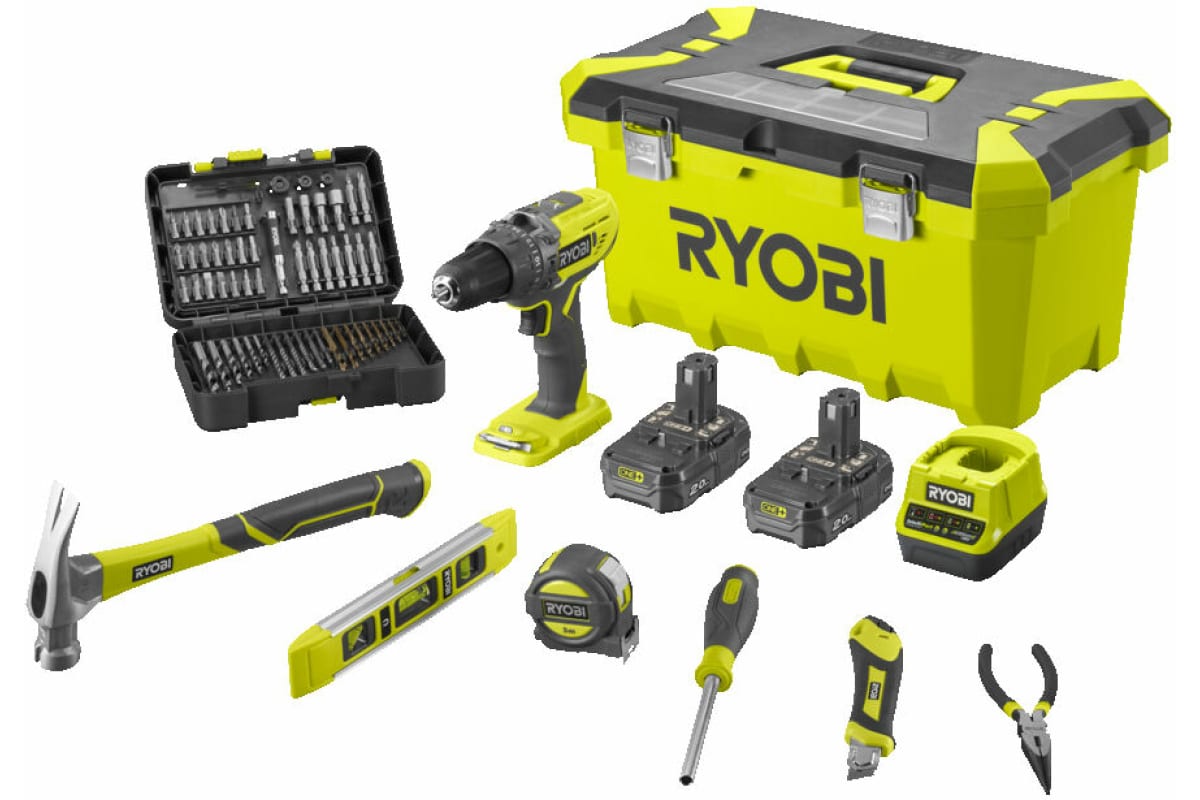 Ударная дрель-шуруповерт Ryobi 18В R18PD3-220TAH 5133005506