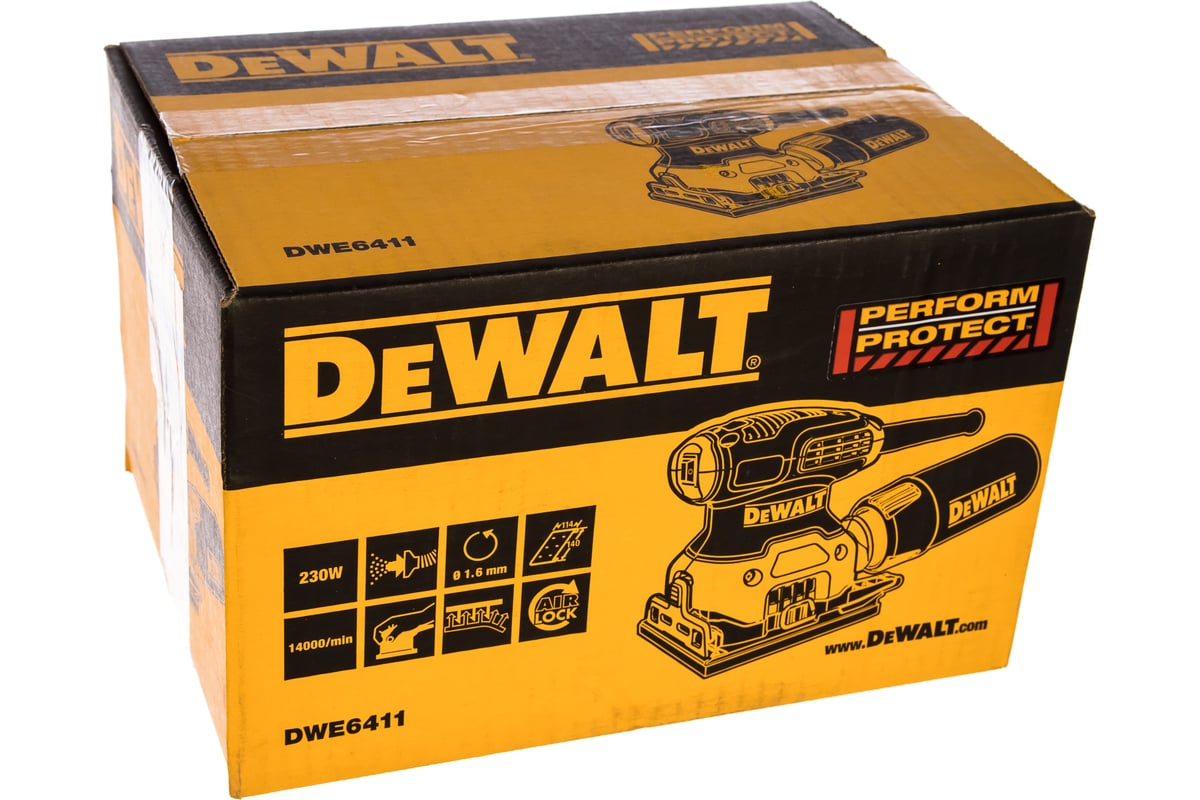 Вибрационная шлифмашина DeWalt DWE6411