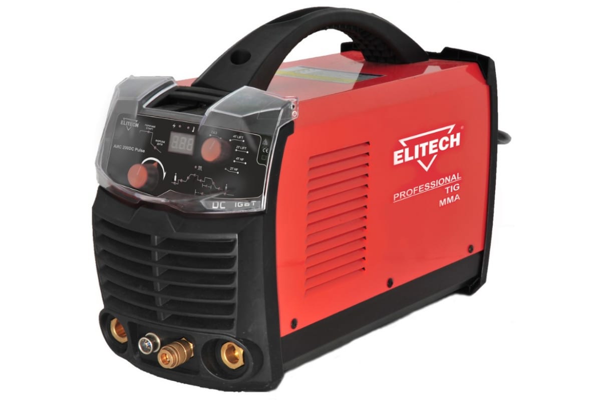 Сварка Elitech TIG АИС 200DC Pulse