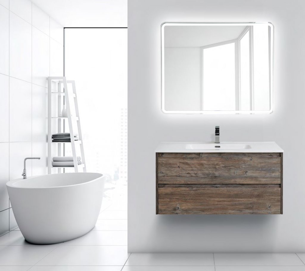 Раковина BelBagno 100 см BB1000ETL