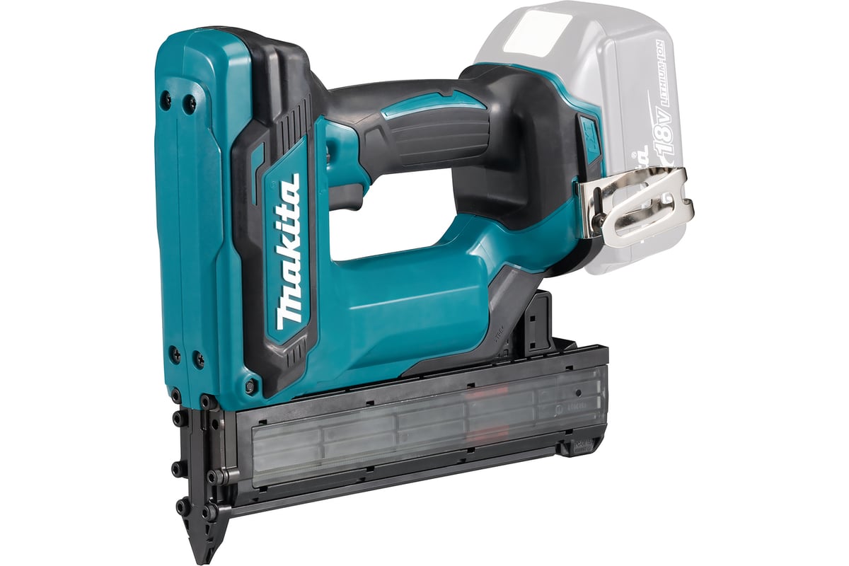 Аккумуляторный гвоздезабиватель Makita LXT DFN350ZJ