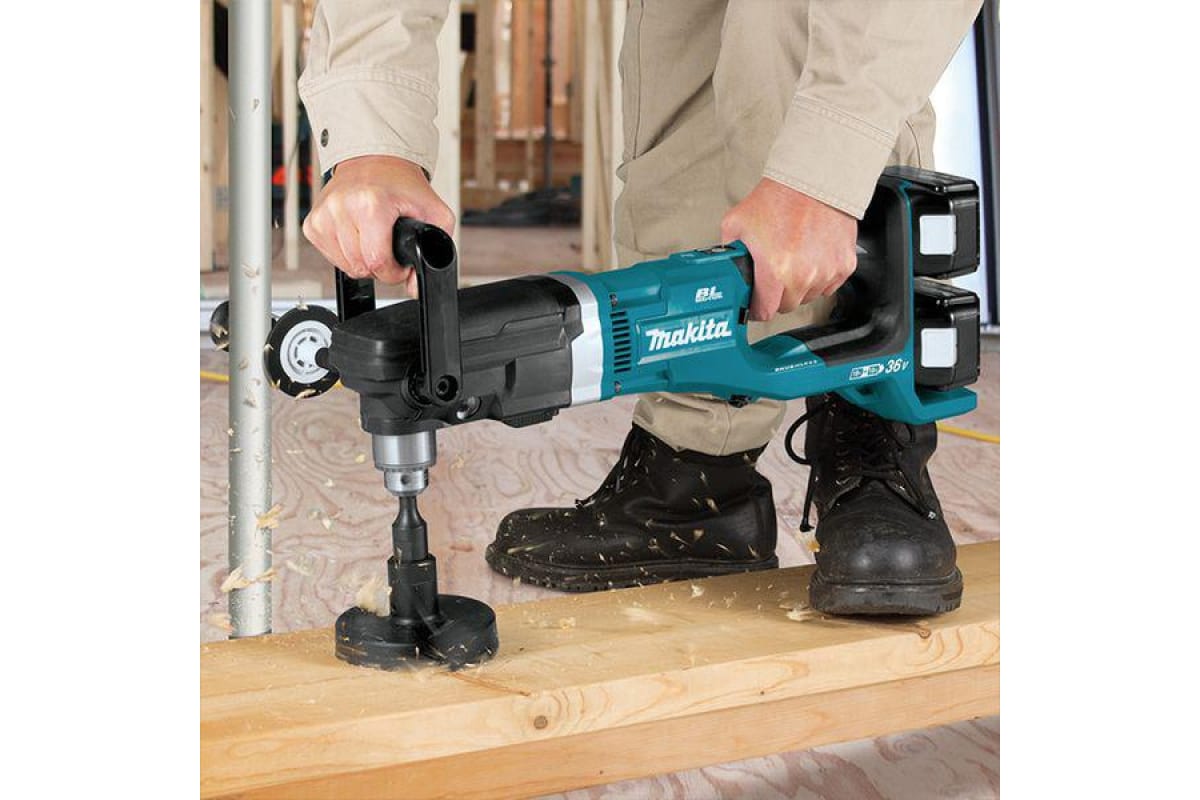 Аккумуляторная угловая дрель Makita DDA460Z