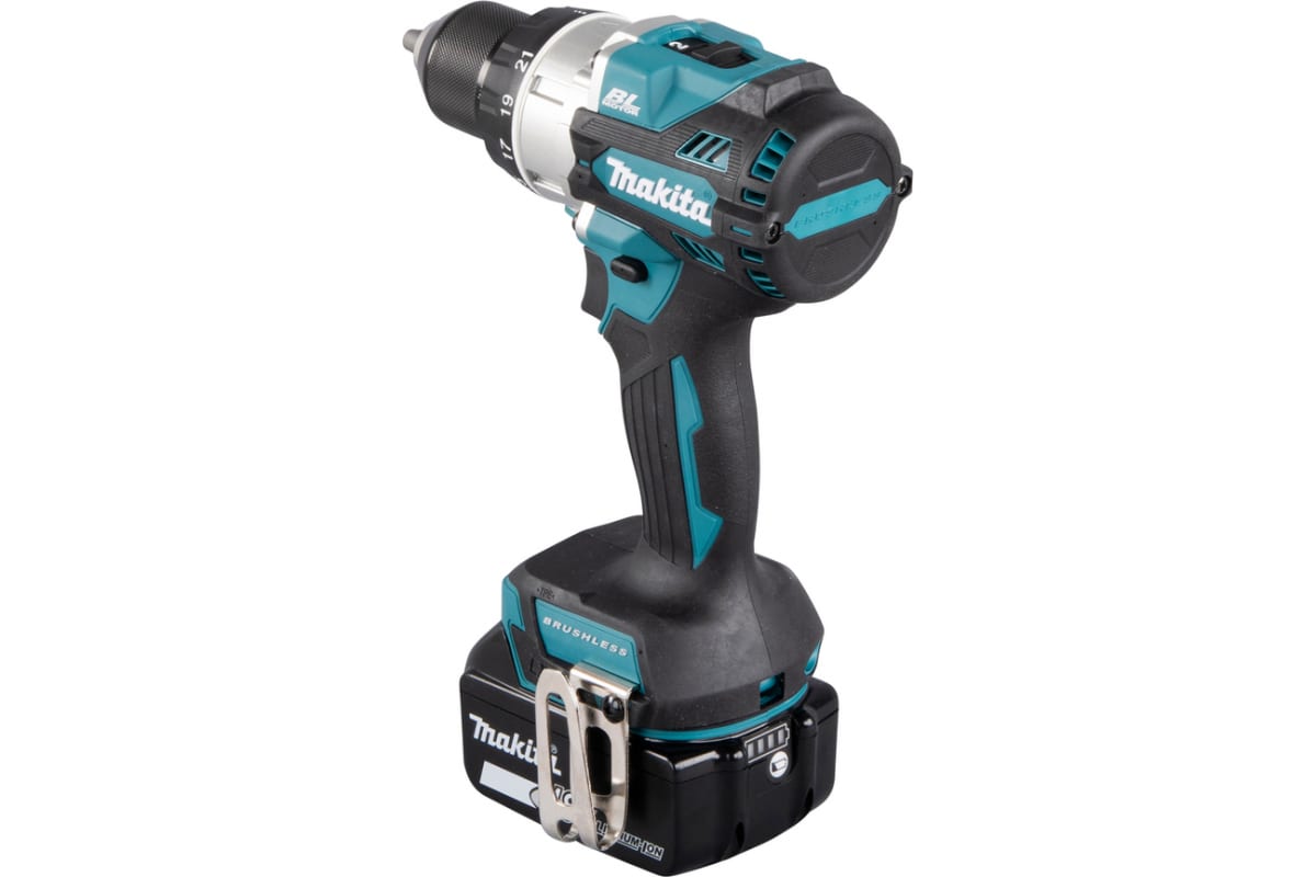 Аккумуляторная дрель-шуруповерт Makita LXT BL DDF486RT