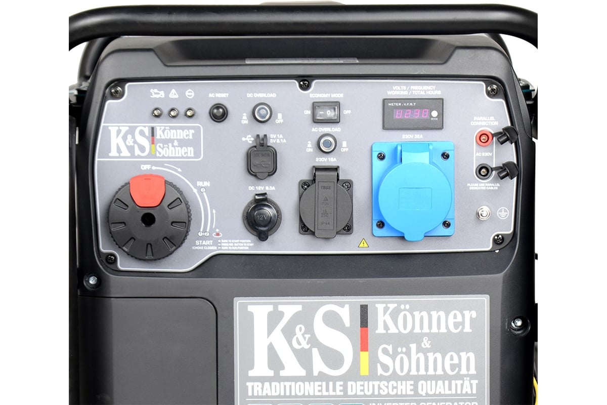 Инверторный генератор Konner&Sohnen KS 8100iE