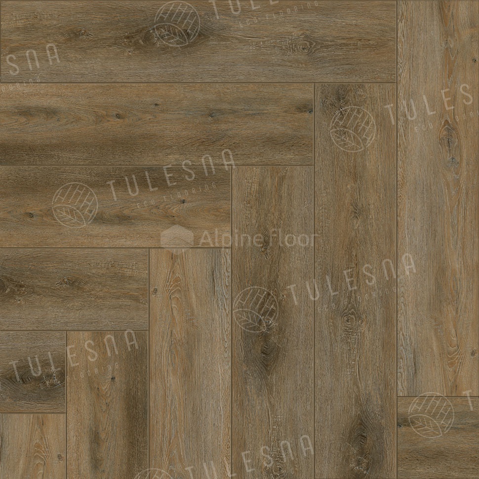 Виниловый ламинат Tulesna Art Parquet LVT Divino 590x118x2.5 мм, 1005-801