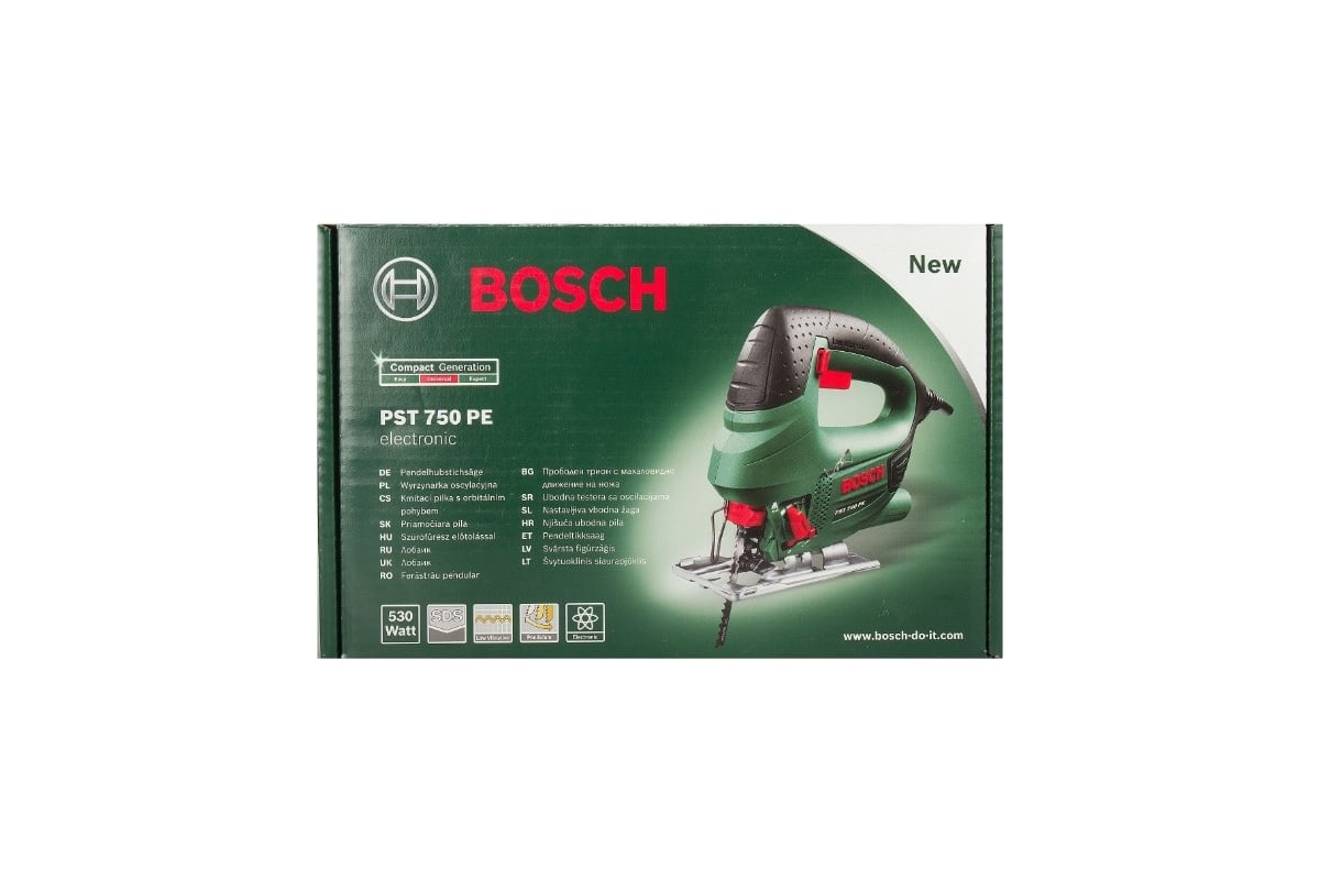 Электролобзик PST 750 PE Bosch 06033A0521