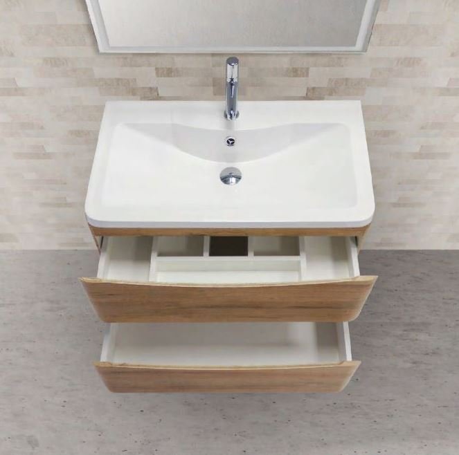 Тумба с раковиной BelBagno Acqua 100 см Rovere Rustico