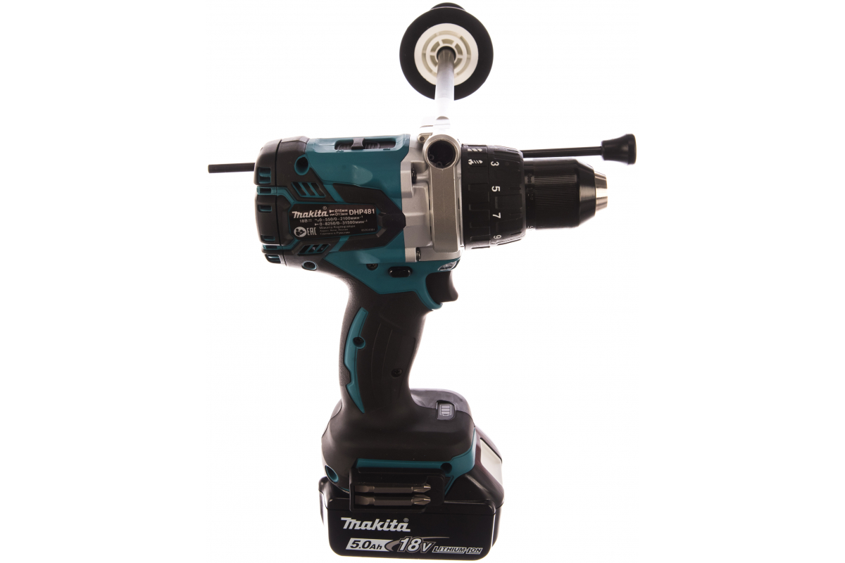 Аккумуляторная ударная дрель Makita DHP481RTE