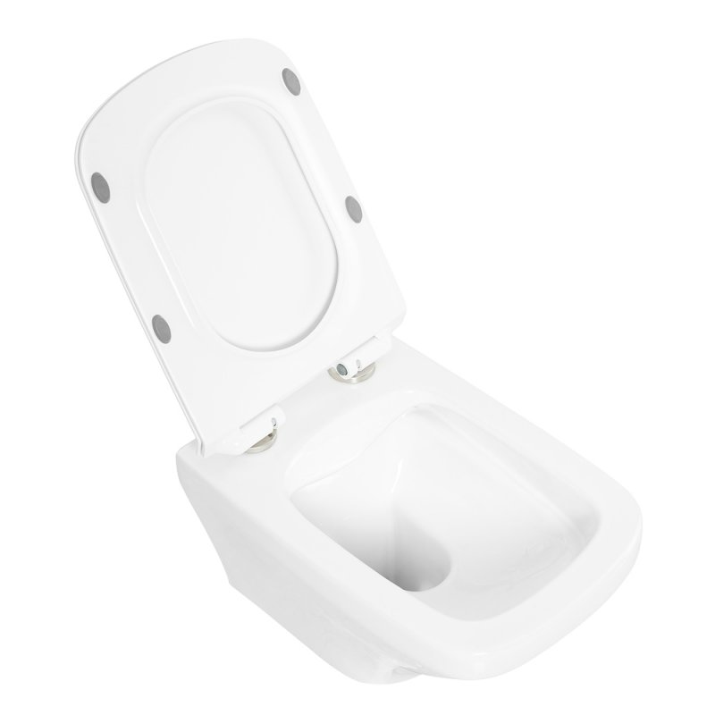 Крышка-сиденье Belbagno Sela BB3201SC, с микролифтом, белый