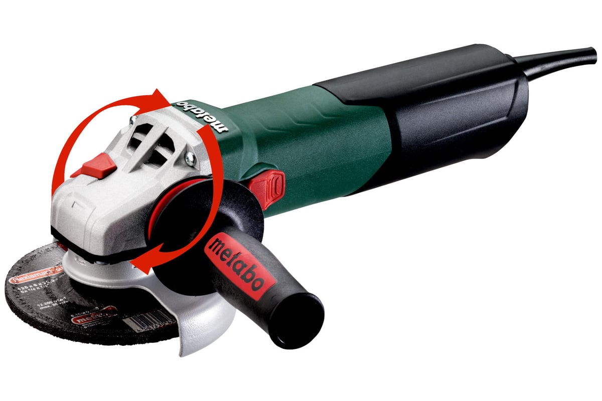 Угловая шлифмашина Metabo WE 17-125 Quick 600515000